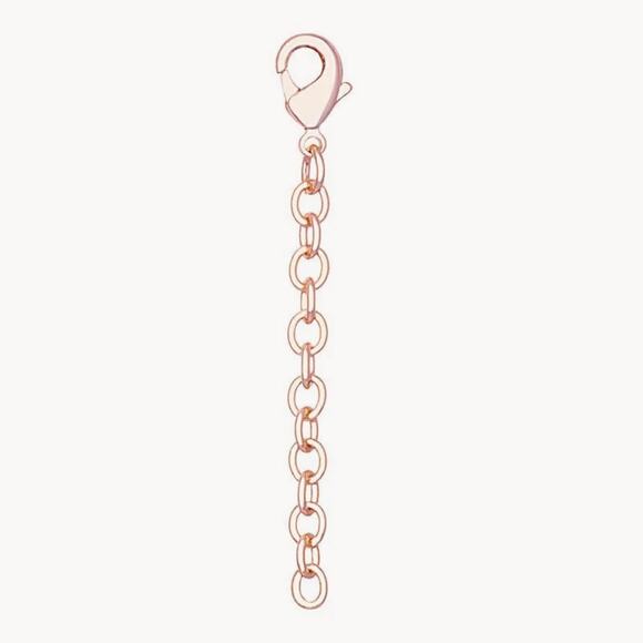 New Kendra Scott 2" 14K Rose Gold Lobster Claw Extender - Picture 3 of 5